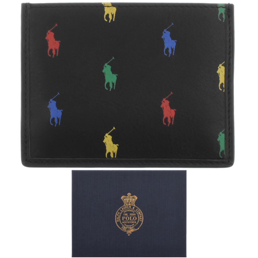 Alternative Image for ProductRalph Lauren Polo Logo Smooth Leather Card Holder1